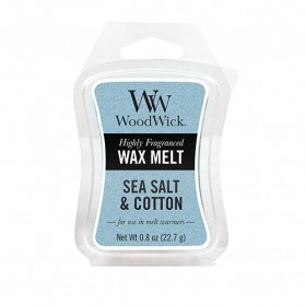 Sea Salt & Cotton wosk WoodWick