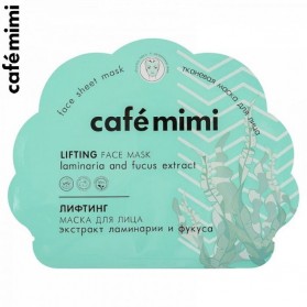 Cafe Mimi Liftingująca maska w płachcie - Brunatna alga