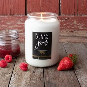 Berry Jam Farmhouse Jar świeca duża Milkhouse